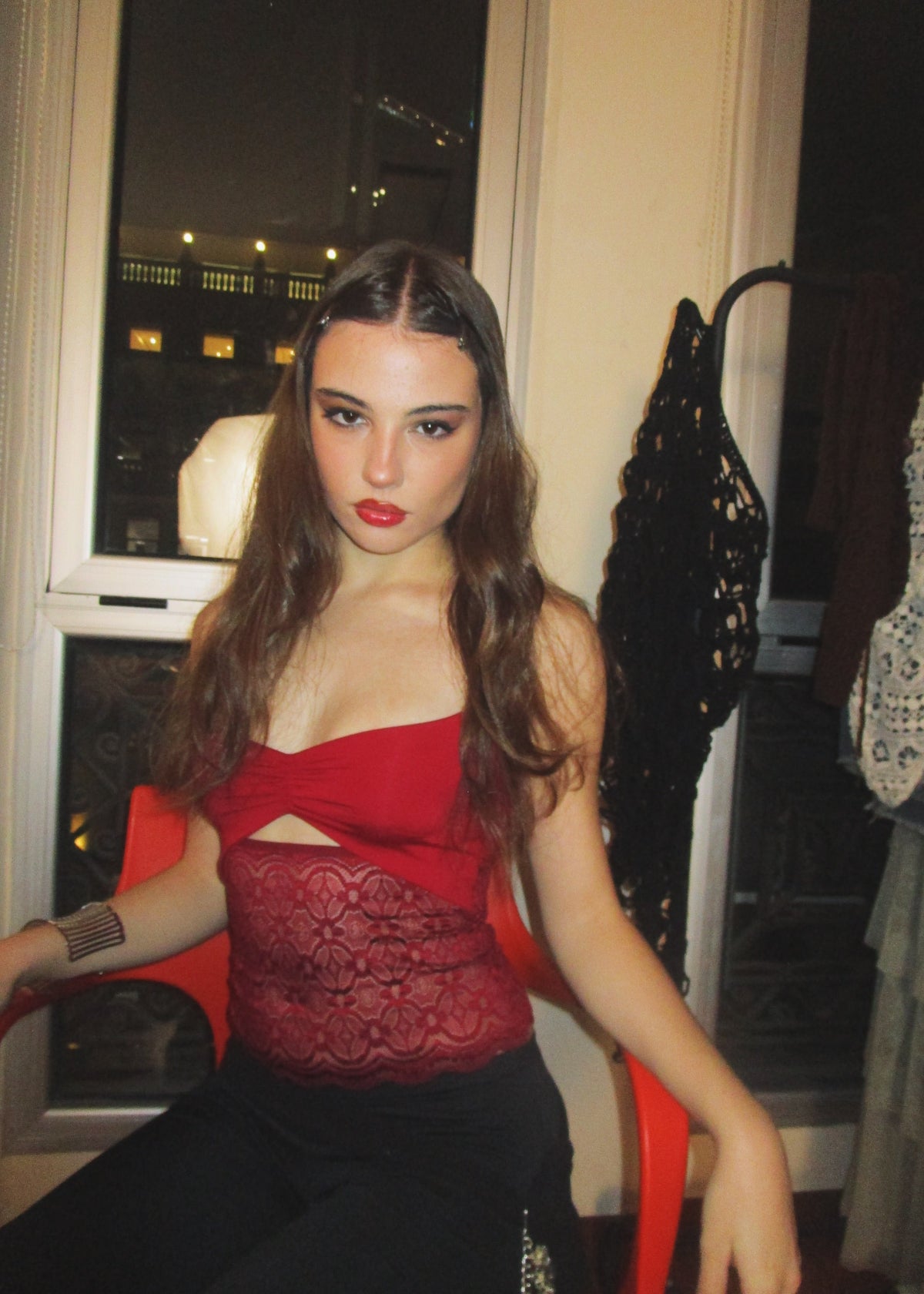 Lola top Red Wine